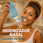 Higienizador Nasal Fisiovital | Lavador Nasal Adulto Infantil Rinite Sinusite 300ml