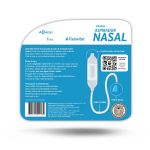 Aspirador Nasal Manual Fisiovital | Bebê +0 Meses Ponteira Silicone Macio