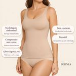 Camisete Modeladora DeLinea Fisiovital | Cinta Pós-Cirúrgica Modela Tronco e Postura