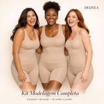 Camisete Modeladora DeLinea Fisiovital | Cinta Pós-Cirúrgica Modela Tronco e Postura