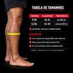 Meia Compressiva Esportiva 3/4 - Azul Clara Fisiovital | Meia Corrida Recuperação 20-30 mmHg