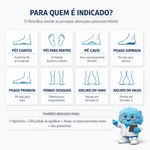 Tênis Ortopédico Infantil Blue Urban Fisiovital | Calçado Moderno Suporte Pé Plano