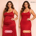 Vestido Modelador DeLinea Fisiovital | Cinta Pós-Cirúrgica Modela Cintura Quadril Coxa