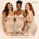 Vestido Modelador DeLinea Fisiovital | Cinta Pós-Cirúrgica Modela Cintura Quadril Coxa