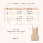 Vestido Modelador DeLinea Fisiovital | Cinta Pós-Cirúrgica Modela Cintura Quadril Coxa