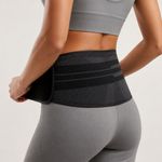 Cinta Lombar Ortopédica Fisiovital | Suporte Postural Hastes Rígidas Lombalgia