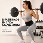 Cinta Lombar Ortopédica Fisiovital | Suporte Postural Hastes Rígidas Lombalgia