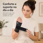 Munhequeira Ortopédica Fisiovital para Punho — Suporte Esportivo com Compressão Ajustável