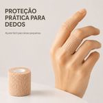 Faixa Cohesiva Autoaderente 5cm Fisiovital | Atadura Pediátrica Coban Sem Cola
