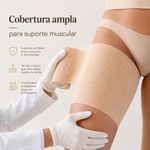 Faixa Cohesiva Autoaderente 10cm Fisiovital | Atadura Elástica Coban com Compressão