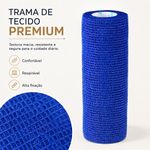 Faixa Cohesiva Autoaderente 15cm Fisiovital | Atadura Veterinária Coban Cavalo