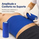 Faixa Cohesiva Autoaderente 15cm Fisiovital | Atadura Veterinária Coban Cavalo