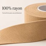 Bandagem Rígida Rayon Bege 3,8cm Fisiovital | Athletic Tape McConnell Reabilitação