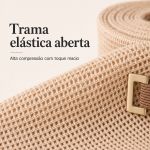 Bandagem Ortopédica Elástica de Alta Compressão Fisiovital – Faixa Atadura para Varizes e Edemas