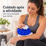 Bolsa de Gelo Flexível Fisiovital G 1,8 L — Compressa Fria Reutilizável