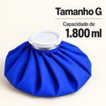 Bolsa de Gelo Flexível Fisiovital G 1,8 L — Compressa Fria Reutilizável