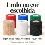 Faixa Coesiva Autoaderente 10cm x 4,5m Fisiovital CohesiveBan — 1 Rolo