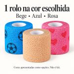 Faixa Coesiva Autoaderente 5cm x 4,5m Fisiovital CohesiveBan — 1 Rolo