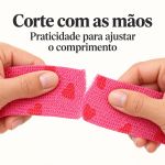 Faixa Coesiva Autoaderente 5cm x 4,5m Fisiovital CohesiveBan — 1 Rolo