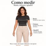 Body Modelador com Perna DeLinea Fisiovital — Bege, Busto Aberto