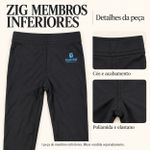 ZIG Órtese Compressiva MMII Infantil Fisiovital | Calça Sensorial Deep Pressure Autismo