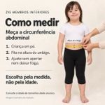 ZIG Órtese Compressiva MMII Infantil Fisiovital | Calça Sensorial Deep Pressure Autismo