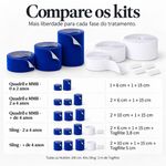 Kit NuStim Quadril e MMII 0 a 2 anos Fisiovital | 2 Faixas Neuro Neuropediatria