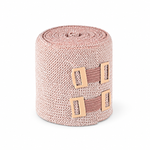 Bandagem Compress L Fisiovital Curto Estiramento — Faixa Compressiva 100% Algodão 4,5 m