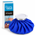 Bolsa de Gelo Flexível Fisiovital G 1,8 L — Compressa Fria Reutilizável