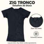 ZIG Tronco Infantil Fisiovital | Órtese Compressiva Sensorial, 1 Peça