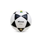 Bola Oficial de Futevôlei FT-5  Branco/ Preto Mikasa