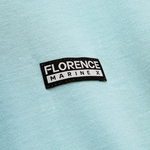 Camiseta Manga Longa Orgânica Azul Claro Florence