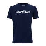 Camisa Manga Curta Team Cotton Tee Azul Marinho Tecnifibre