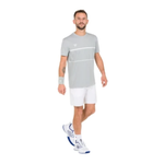 Camisa Manga Curta Team Tech Tee Prata Tecnifibre