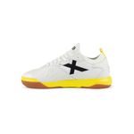 Chuteira Futsal Gresca 2.0 06 Branco e Amarelo Munich