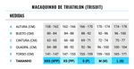 Traje Triatlon Trisuit ST Preto/Azul arena