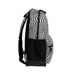 Mochila Team Backpack Allover 30L Preto e Branco arena
