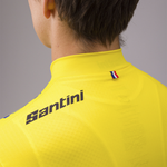 Camisa Ciclismo Masculino Fan Line Tour de France Leader Oficial Amarelo Santini