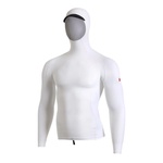 Rashguard Utility Pocket com Capuz Branco Florence