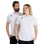 Camiseta Polo Team Solid Branco arena