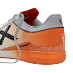 Chuteira Futsal Rondo Cinza/Laranja Munich
