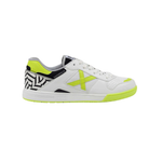Chuteira Futsal Continental V2 67 Branco/Amarelo Munich