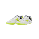 Chuteira Futsal Continental V2 67 Branco/Amarelo Munich