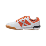 Chuteira Futsal One Laranja/Prata Munich