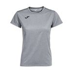 Camiseta Manga Curta Combi Feminina Cinza Joma