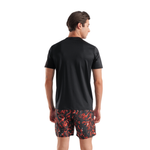 Camiseta Manga Curta Indomitus Preto/Vermelho arena