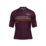 Camisa Ciclismo Masculino Latam Horizon2 Bordô Santini
