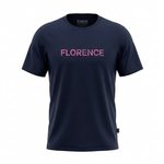 Camiseta Manga Curta Camo Preto Florence
