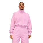 Blusão Zíper Flowy Rose Everlast