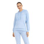 Moletom com Capuz Essentials Small Logo Azul Celeste Everlast